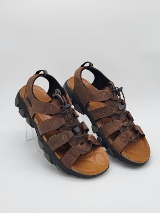 Keen Other - KEEN Men’s Daytona II Brown Leather open-Toe Outdoor Sandals Size 11 NWOB